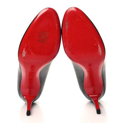 Christian Louboutin Shiny Nappa Simple 70 Pumps 40 Black 5 of 8
