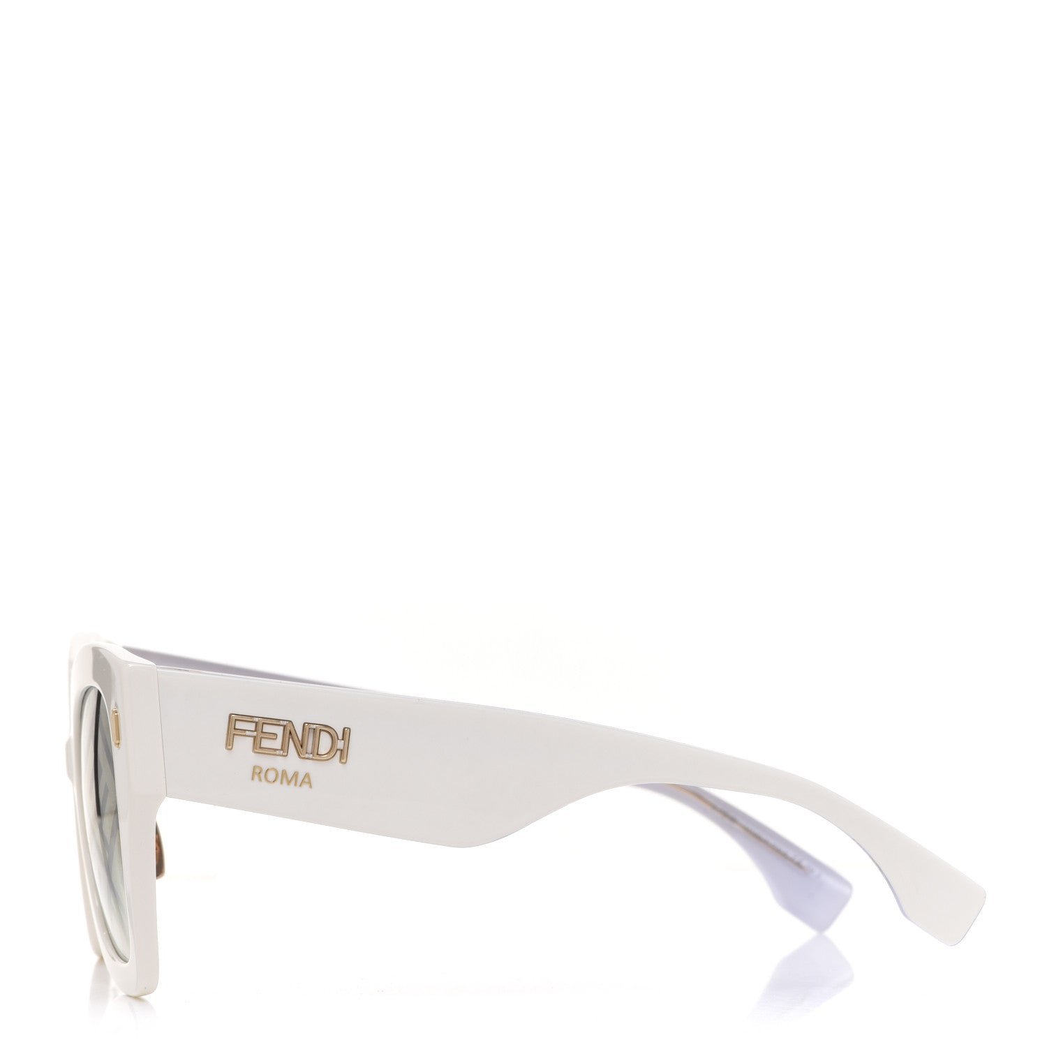 Fendi Acetate FF Sunglasses FF 0434/G/S White Gold 3 of 8