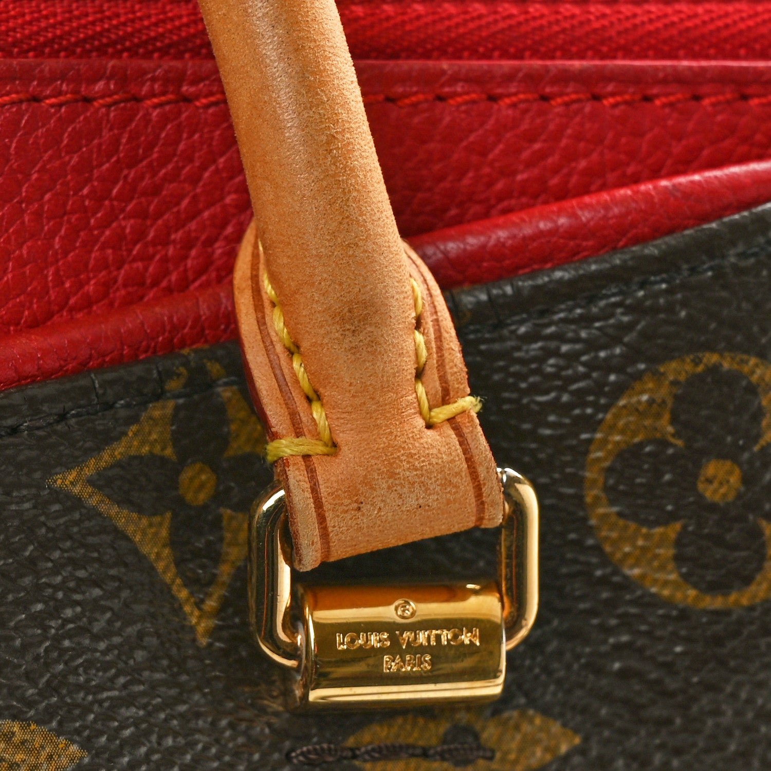 Louis Vuitton Monogram Pallas BB Cherry 10 of 11