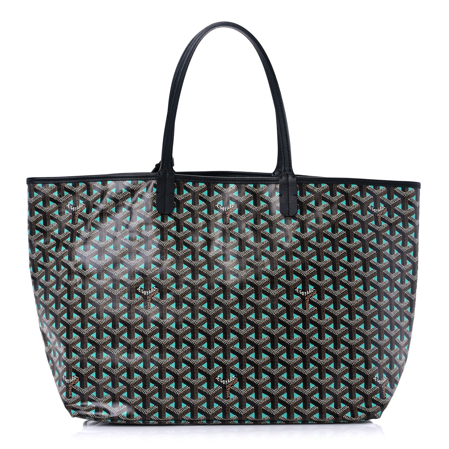 Goyard Goyardine Saint Louis Claire Voie PM Black Opaline 3 of 9