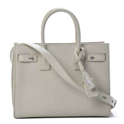 Saint Laurent Grained Calfskin Baby Sac De Jour Souple Ivory 1 of 13