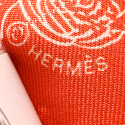 Hermes Silk Brides De Gala En Fleurs Twilly Vanille Orange Kaki 4 of 4