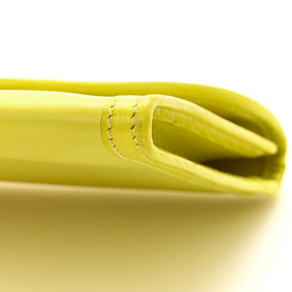 Hermes Swift Jige Elan Clutch Lime 9 of 11