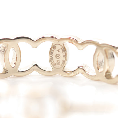 Chanel Metal CC Hoop Earrings Gold 5 of 6