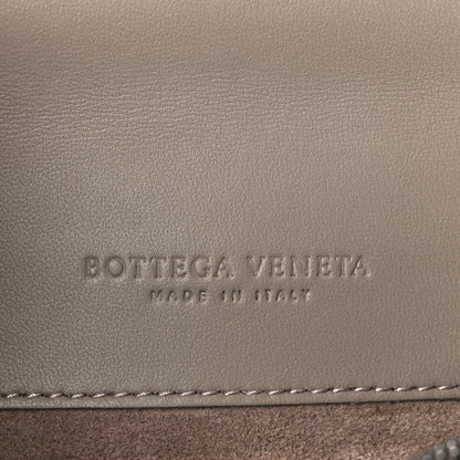 Bottega Veneta Nappa Ayers Intrecciato Club Stitch Knot Clutch Mist 7 of 13