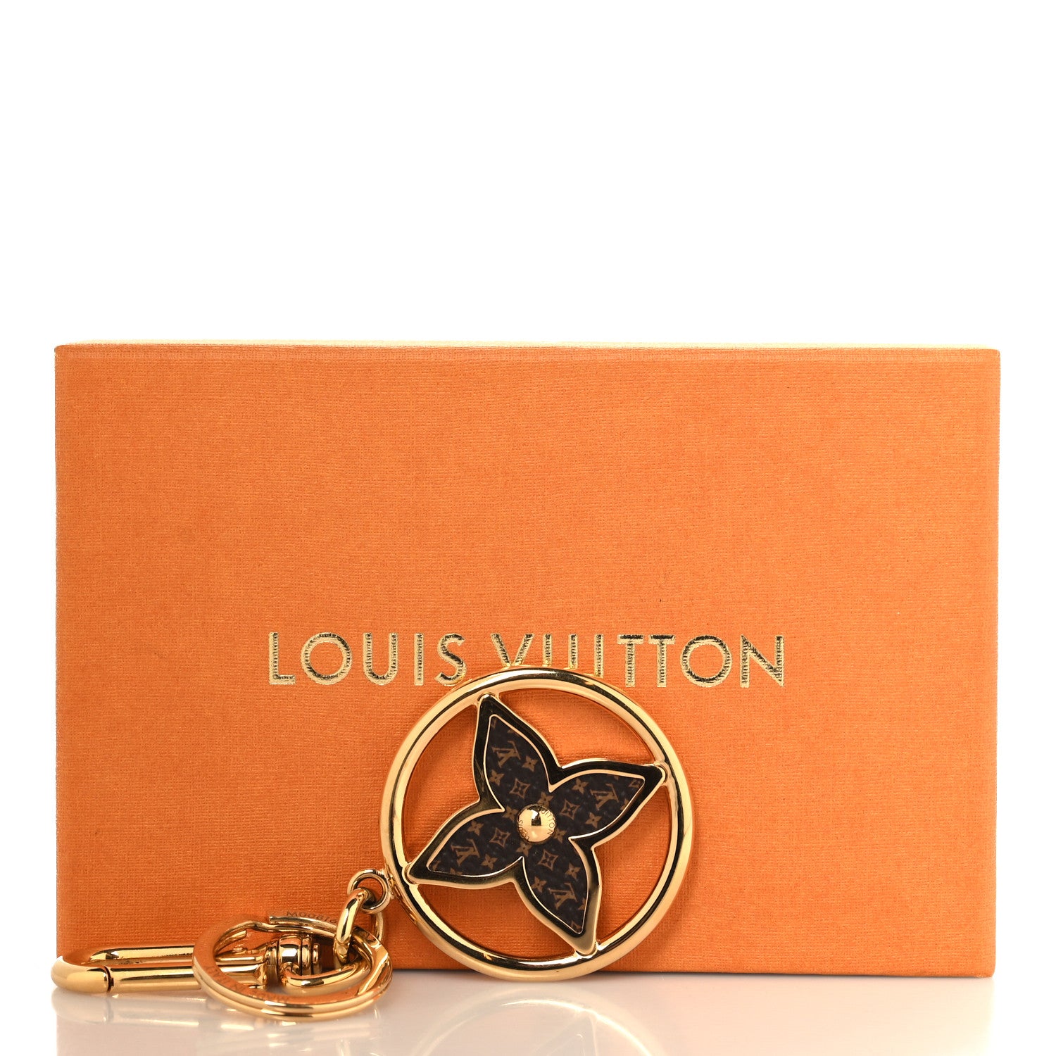 Louis Vuitton Monogram Puzzle Flower Bag Charm Key Holder 4 of 4