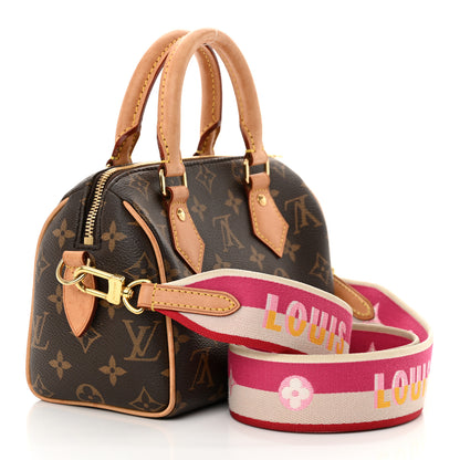 Louis Vuitton Monogram Speedy Bandouliere 20 Fuchsia 3 of 13