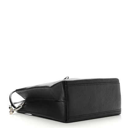 Balenciaga Calfskin Logo XXS Shopping Tote Black 7 of 23