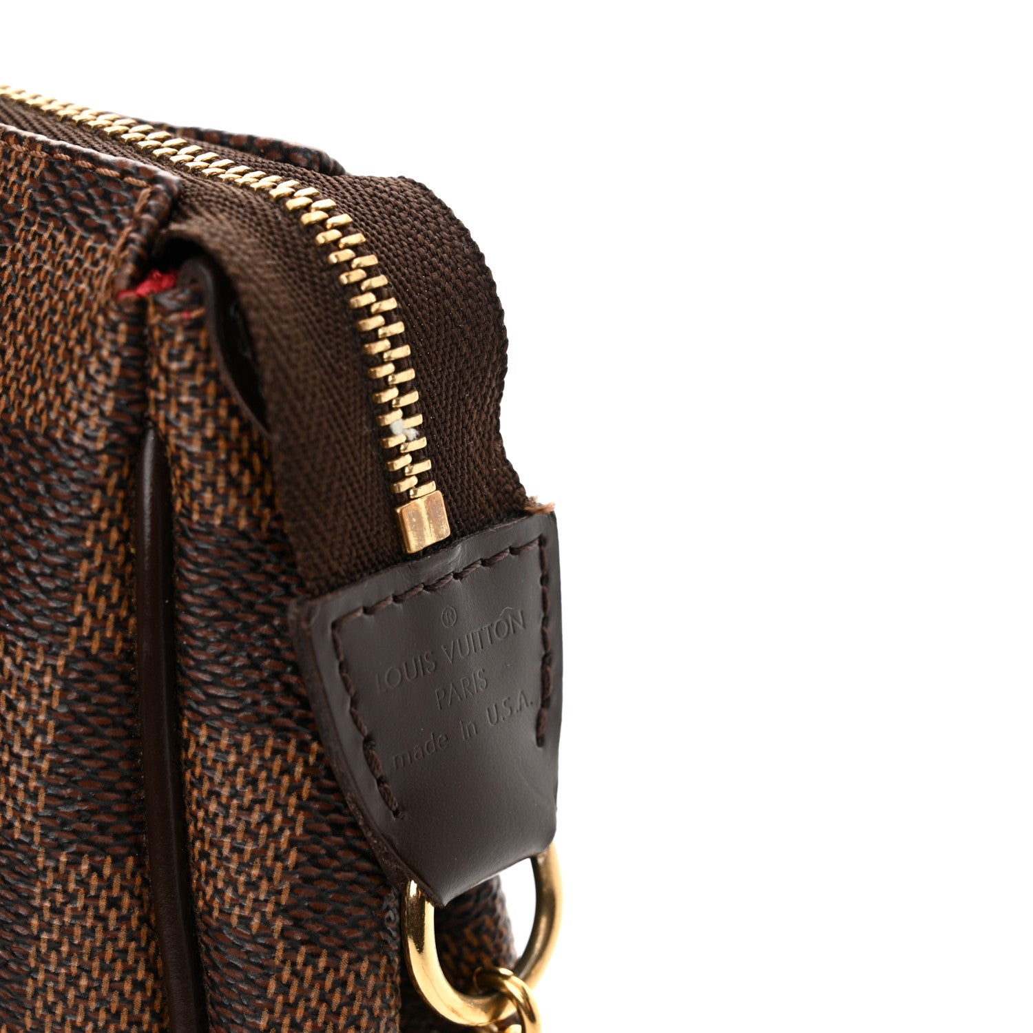 Louis Vuitton Damier Ebene Eva Clutch 11 of 11