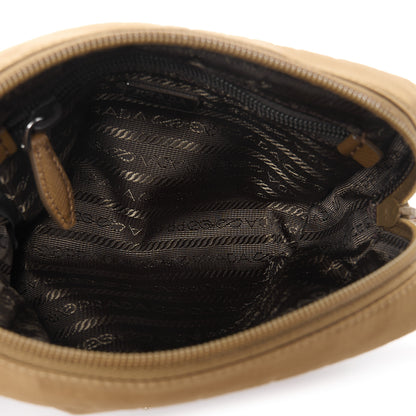 Prada Re-Nylon Vela Saffiano Wristlet Brandy 5 of 11