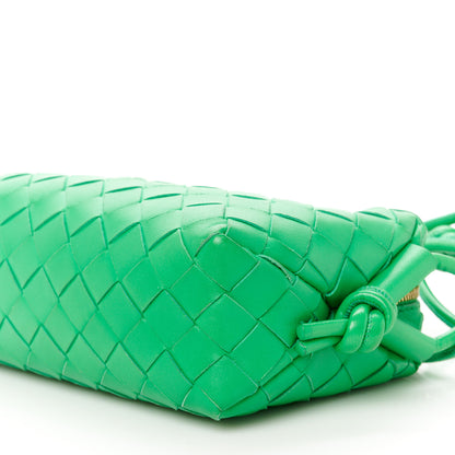 Bottega Veneta Nappa Intrecciato Mini Loop Camera Bag Parakeet 11 of 12