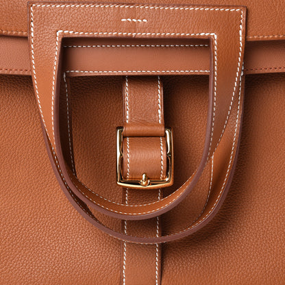 Hermes Barenia Faubourg Halzan 31 Fauve 11 of 12