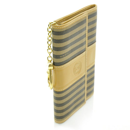Fendi Vintage Canvas Striped Coin Pouch Key Case 3 of 8