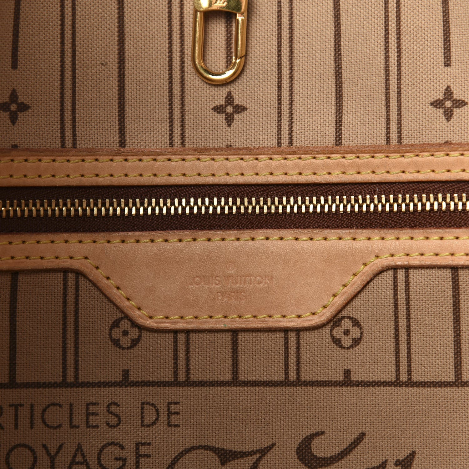 Louis Vuitton Monogram Neverfull MM 9 of 12