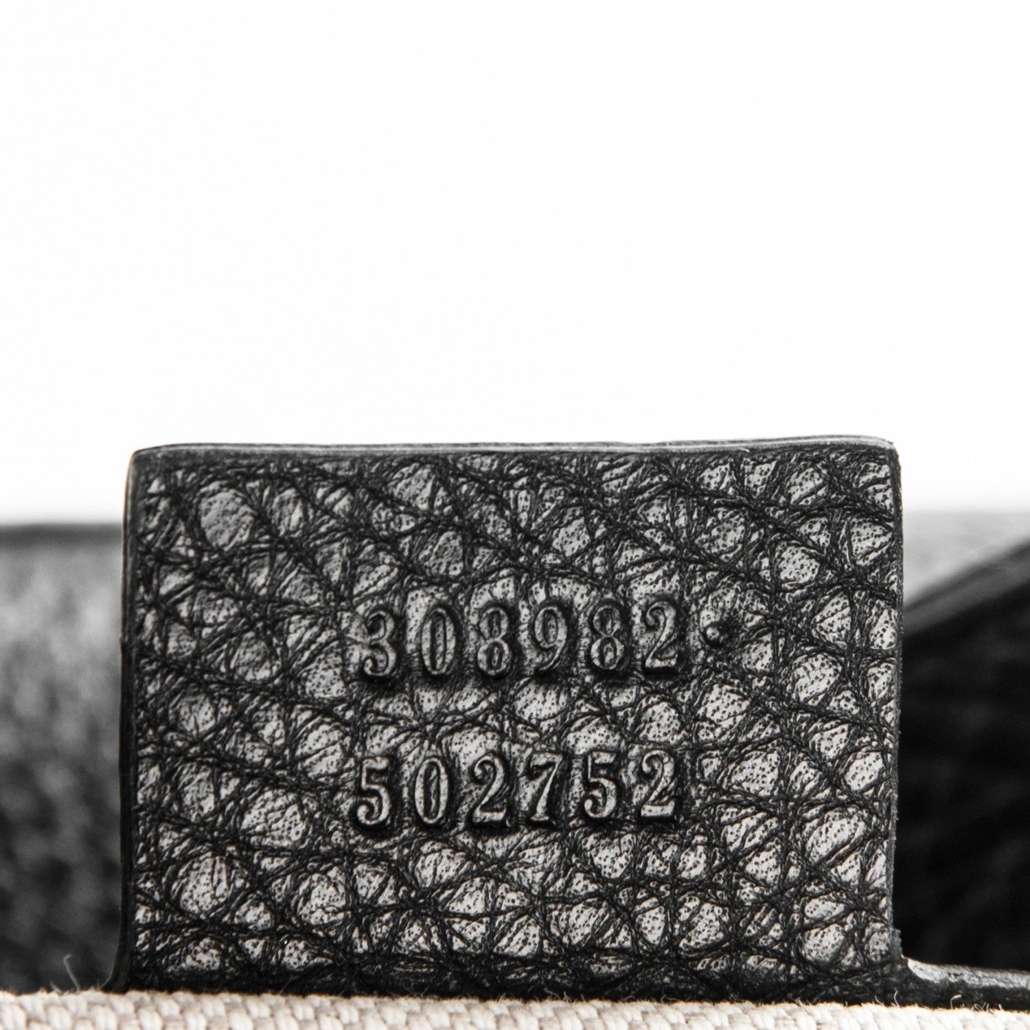 Gucci Pebbled Calfskin Medium Soho Chain Shoulder Bag Black 7 of 7