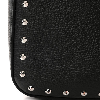 MCM Grained Calfskin Small Kaison Park Avenue Stud Crossbody Bag Black 11 of 12