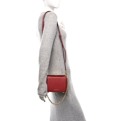 Alexander McQueen Silky Amish Grained Box Shoulder Bag 16 Lacquered Red 2 of 13