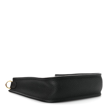 Hermes Taurillon Clemence Evelyne TPM Black 4 of 11