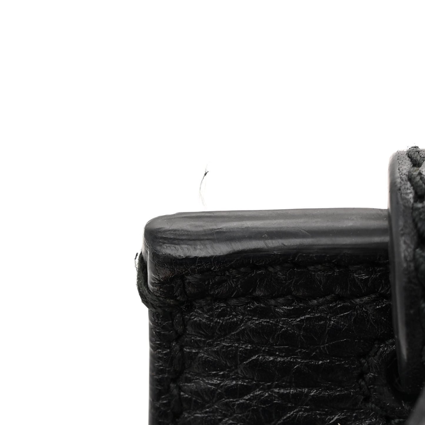 Pebbled Calfskin Medium Bamboo Daily Flap Shoulder Bag Black