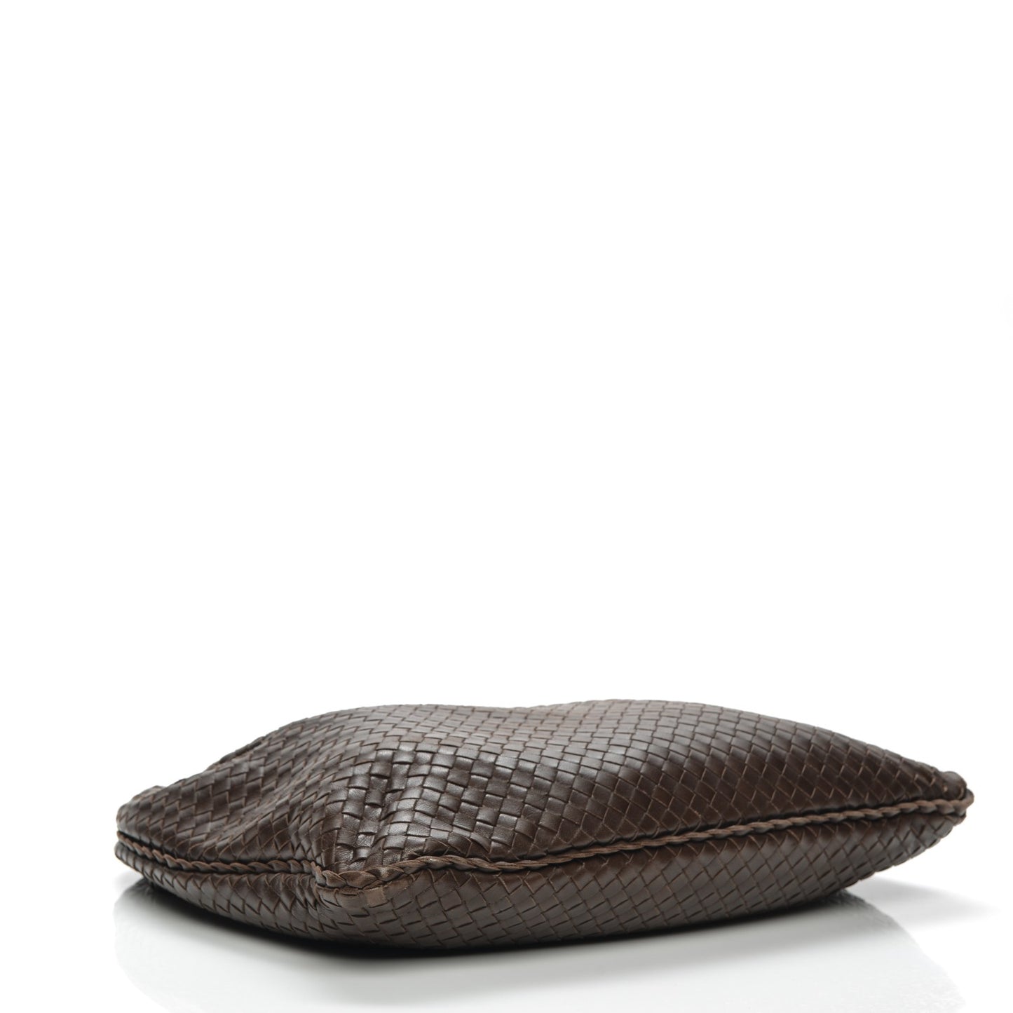 Nappa Intrecciato Large Veneta Hobo Ebano