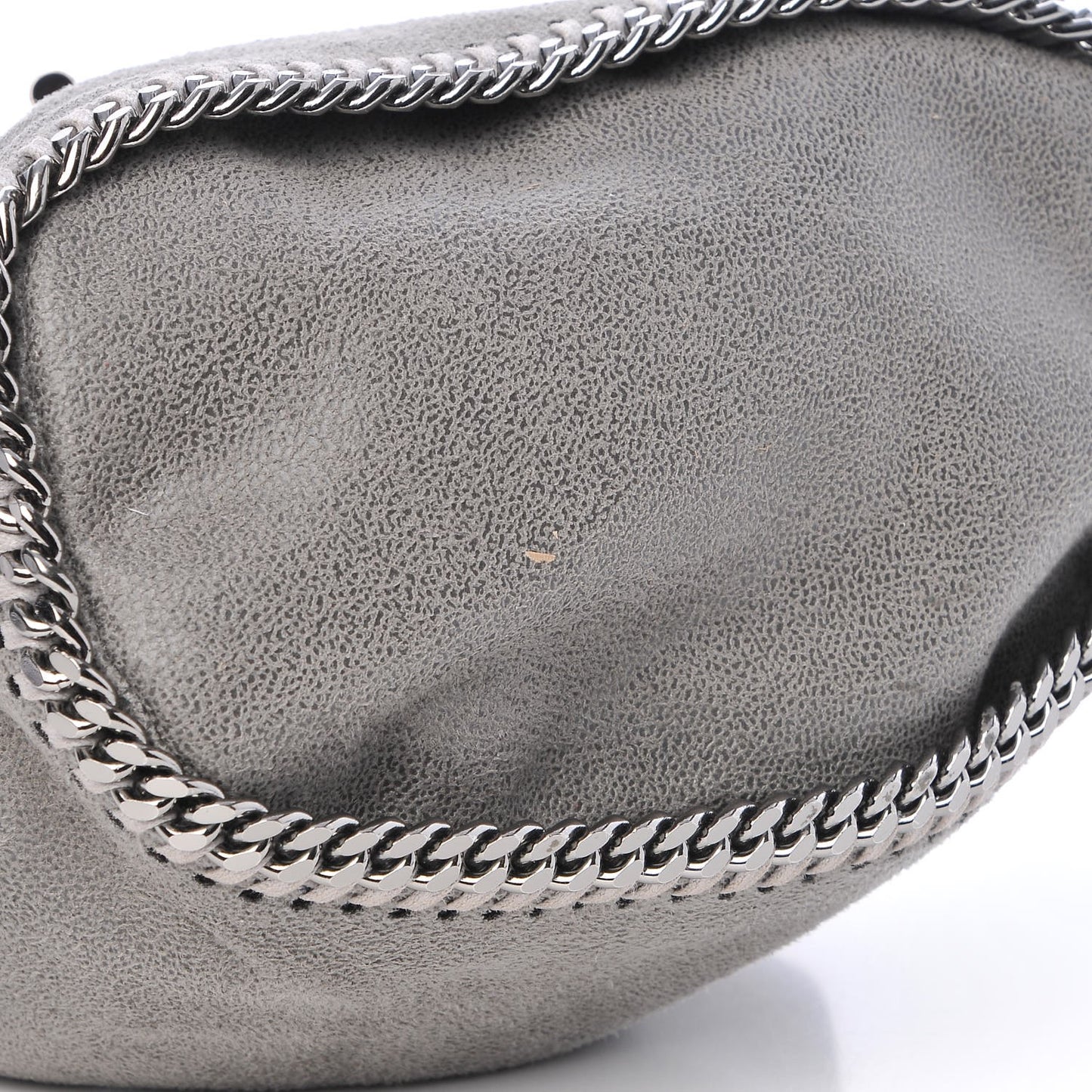 Shaggy Deer Mini Bucket Falabella Bag Grey