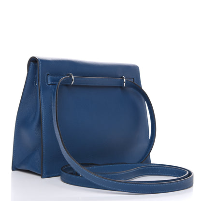 Hermes Evercolor Kelly Danse II Belt Bag Deep Bleu 3 of 11