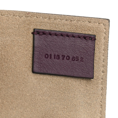 Chloe Calfskin Suede Medium Faye Shoulder Bag Intense Violine 8 of 15