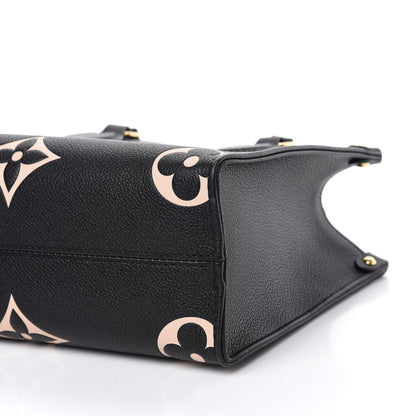 Louis Vuitton Empreinte Monogram Giant Onthego PM Black Beige 8 of 11