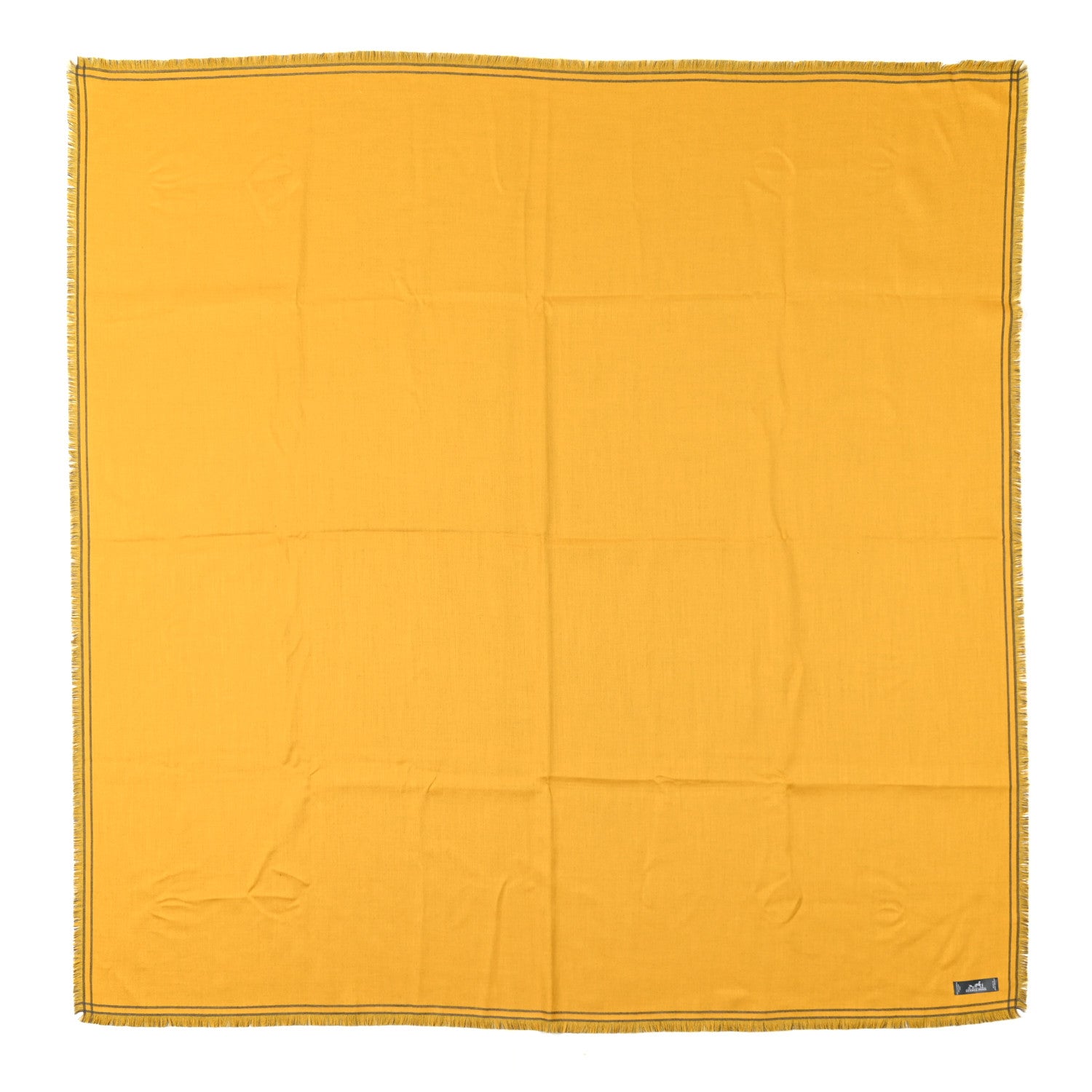 Hermes Cashmere Double Face Giant Draperie Scarf 140 1 of 4