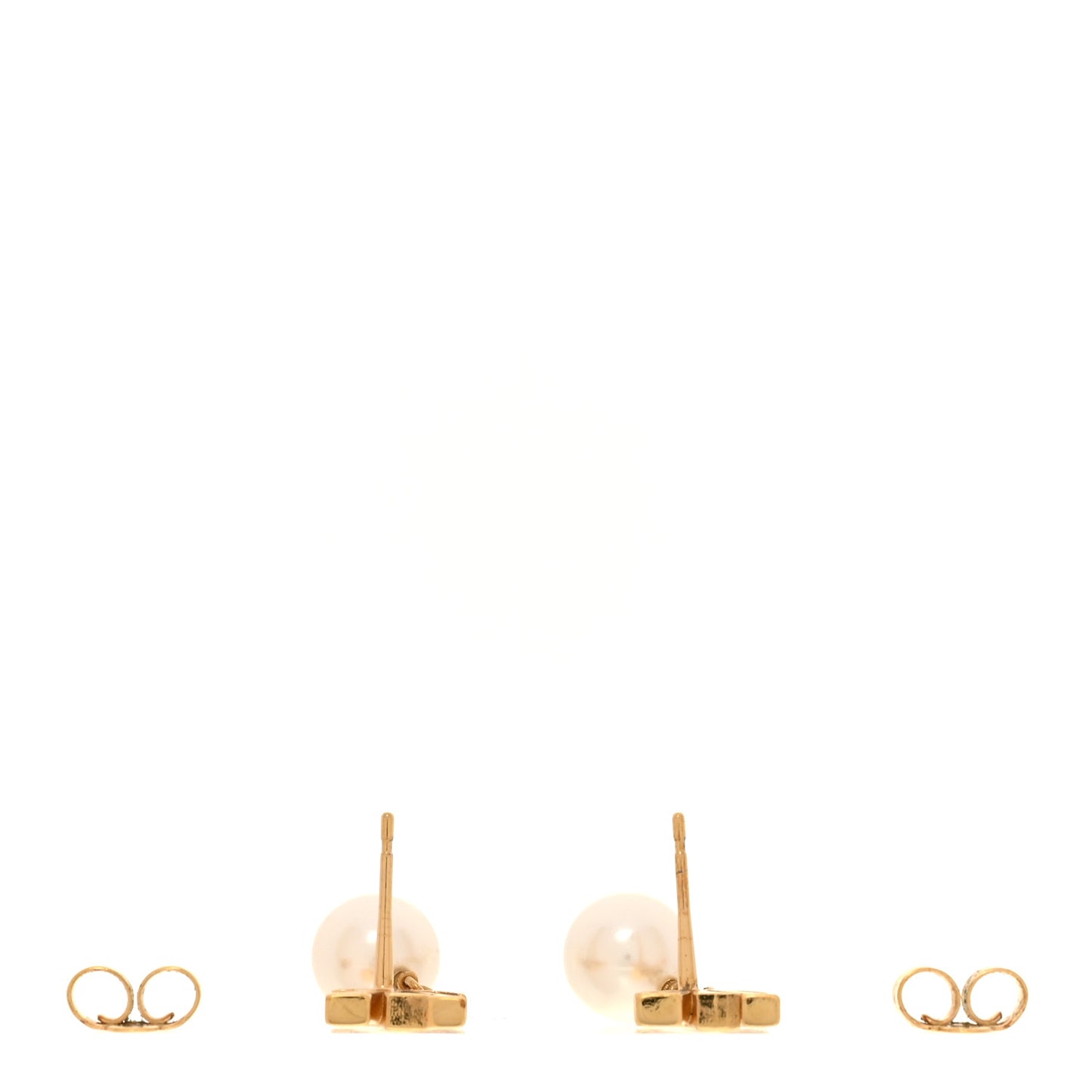 Pearl LV Louisa Iconic Earrings Gold