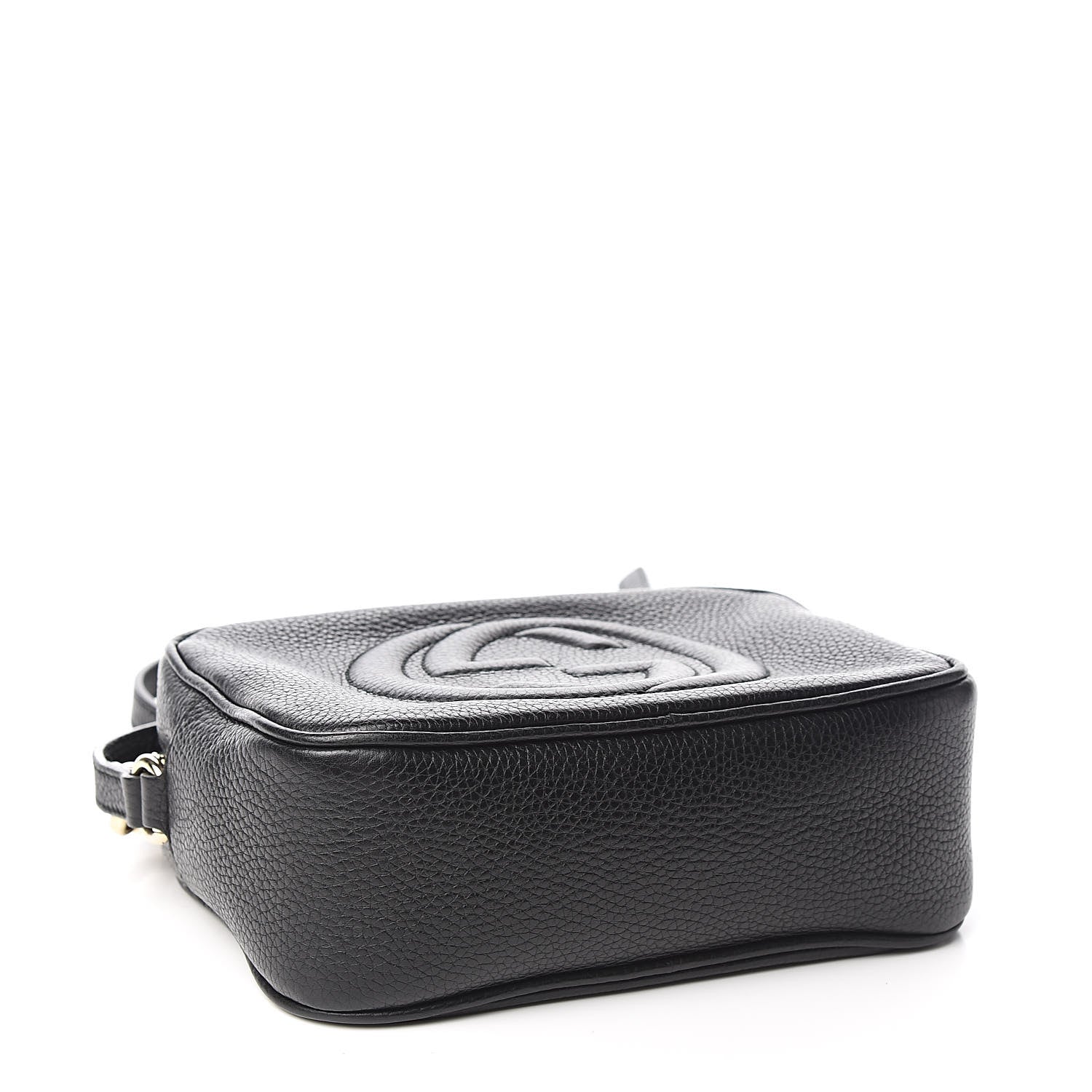 Gucci Pebbled Calfskin Small Soho Disco Bag Black 4 of 13