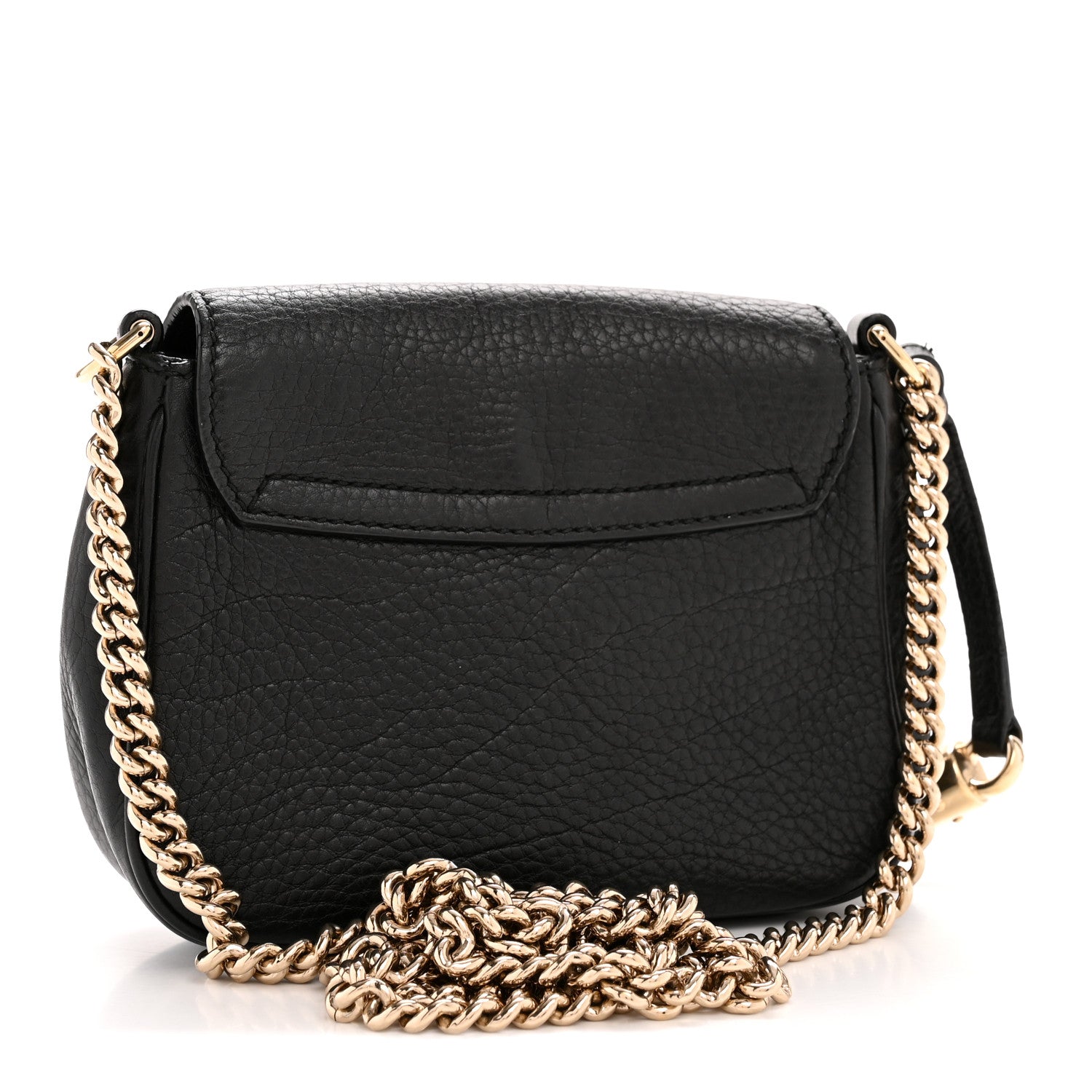 Gucci Pebbled Calfskin Small Soho Flap Crossbody Black 3 of 13