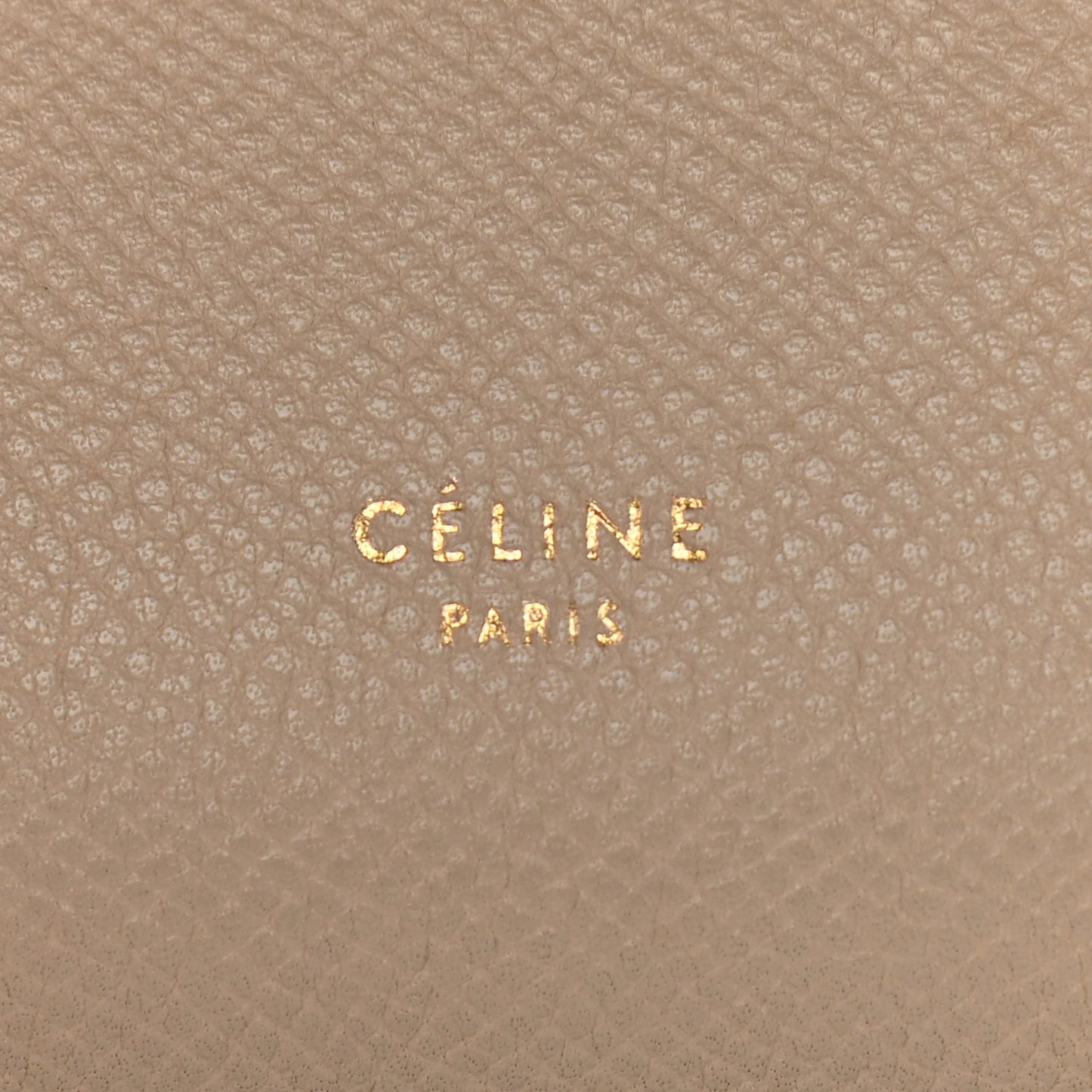 Grained Calfskin Mini Belt Bag Light Taupe