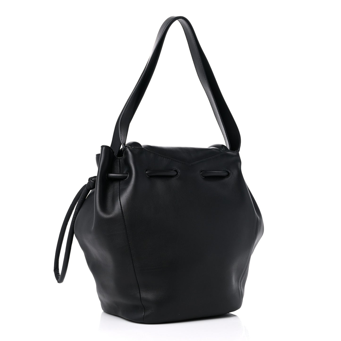 Calfskin Large Beak Tote Black
