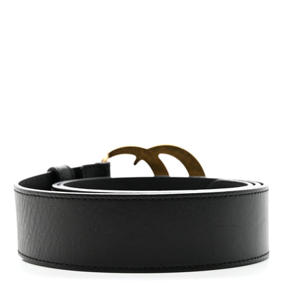 Gucci Plutone Calfskin Double G 40mm Belt 90 36 Black 2 of 6