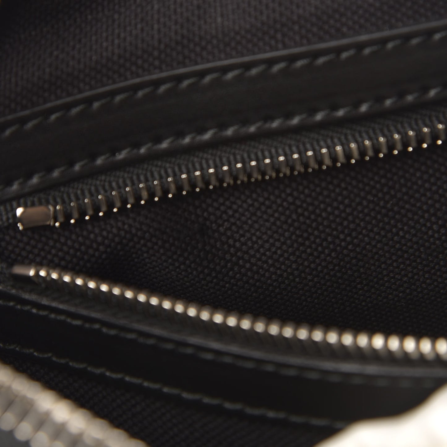 Soft GG Supreme Monogram Web Belt Bag Black Grey