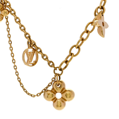Louis Vuitton Metal Blooming Supple Necklace Gold 4 of 7