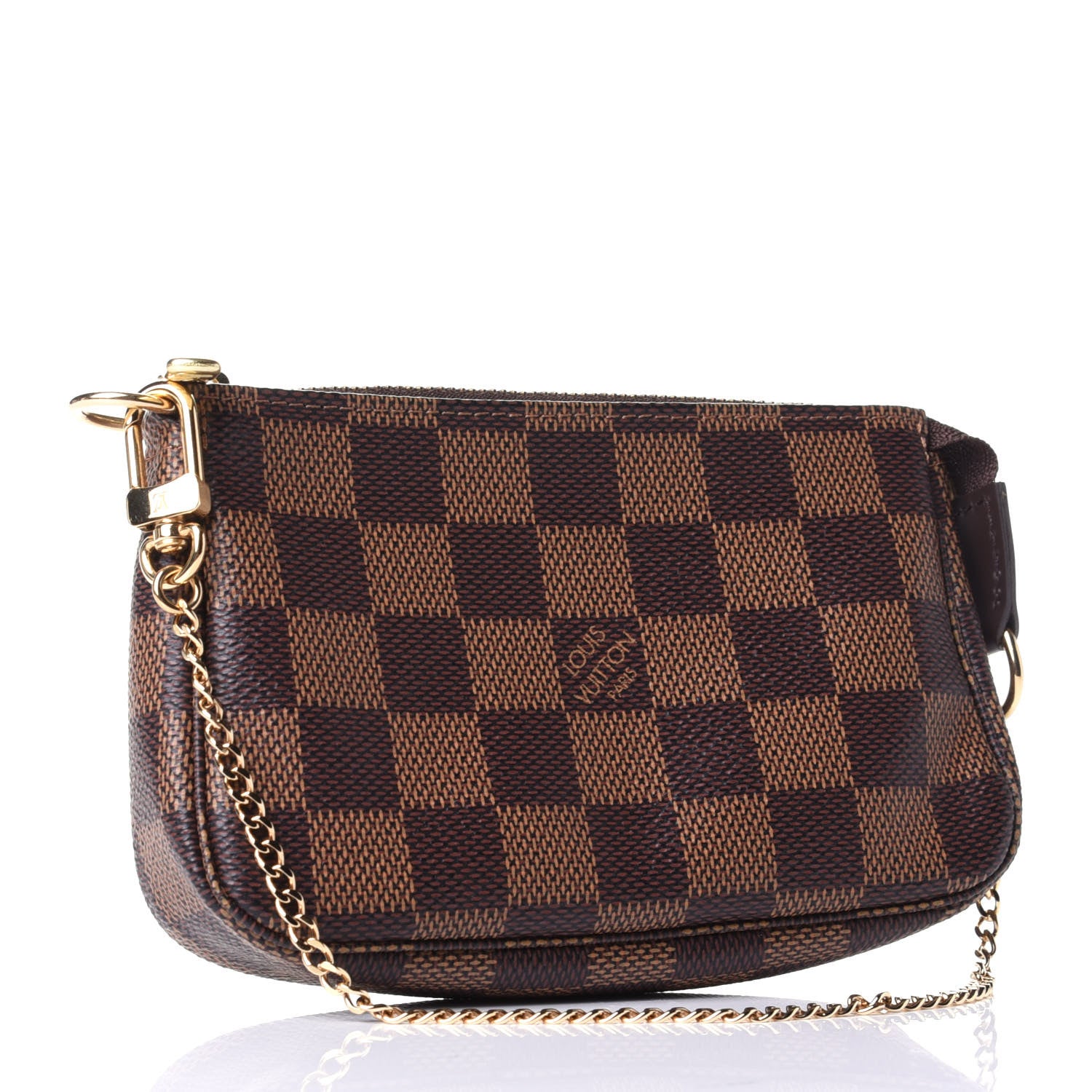 Louis Vuitton Damier Ebene Mini Pochette Accessories 3 of 7