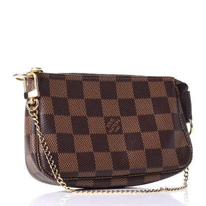 Louis Vuitton Damier Ebene Mini Pochette Accessories 3 of 7
