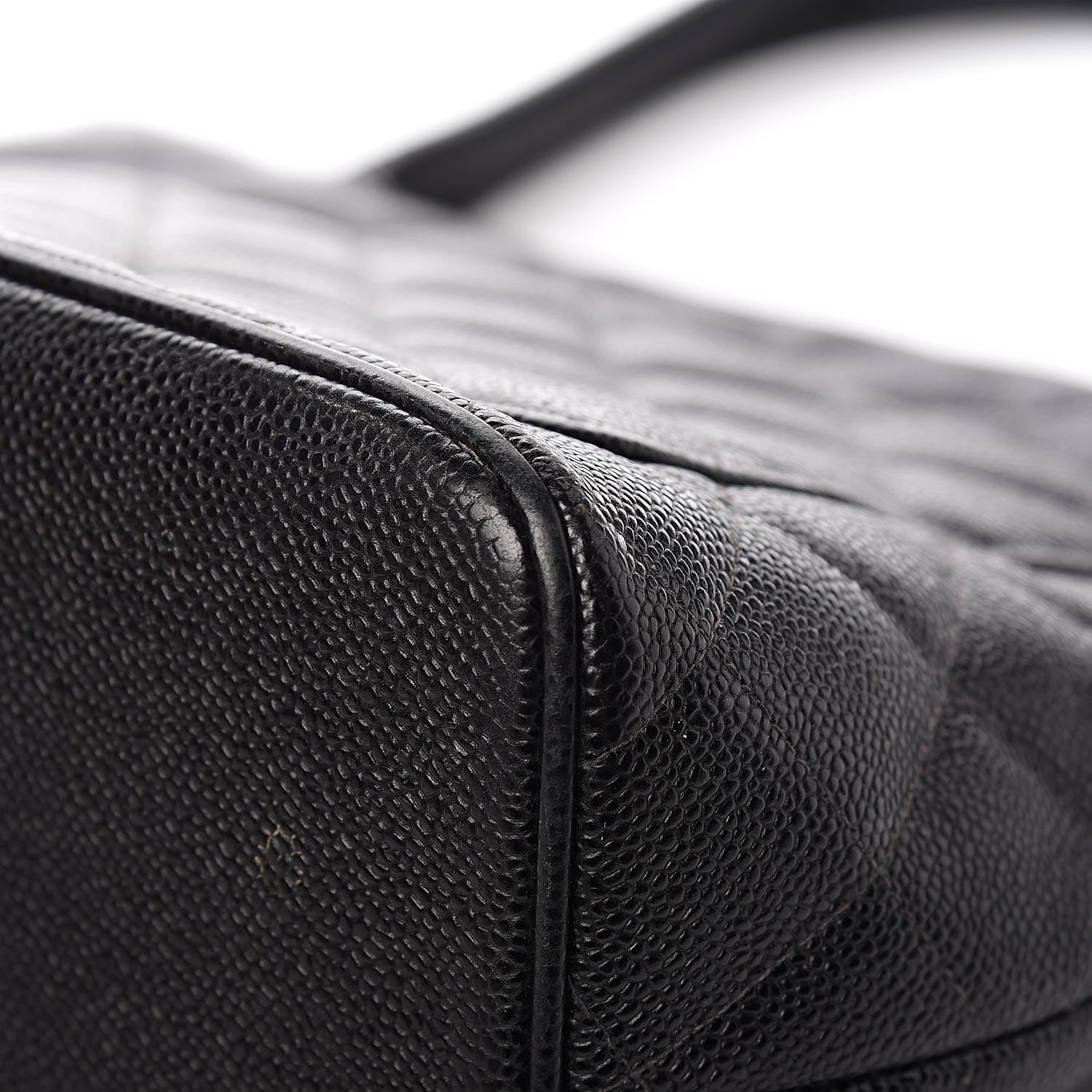 Chanel Caviar Quilted Medallion Tote Black 13 of 15