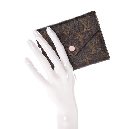 Louis Vuitton Monogram Victorine Wallet Rose Ballerine 2 of 9