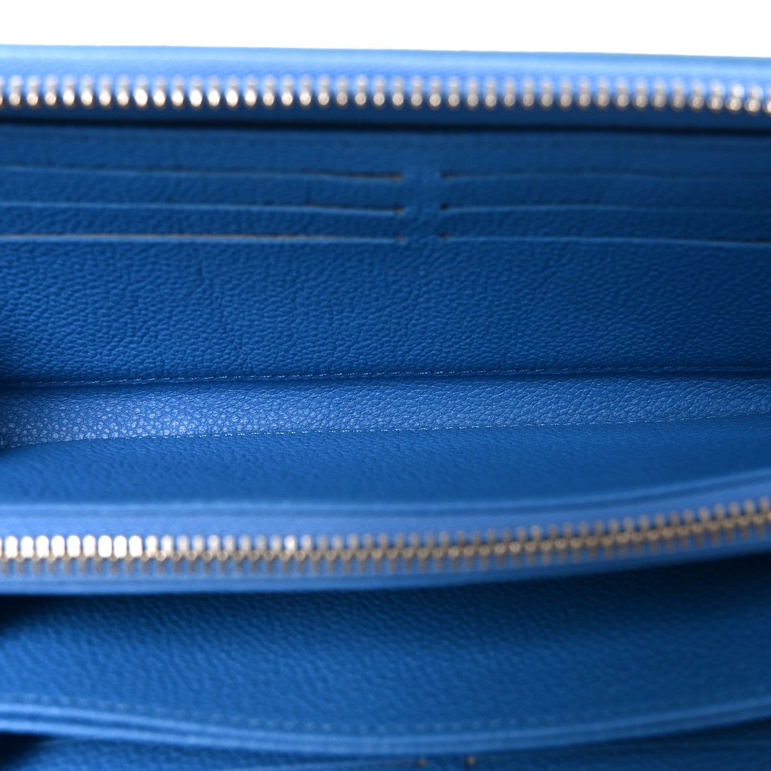 Louis Vuitton LV X YK Empreinte Zippy Wallet Blue White 5 of 6