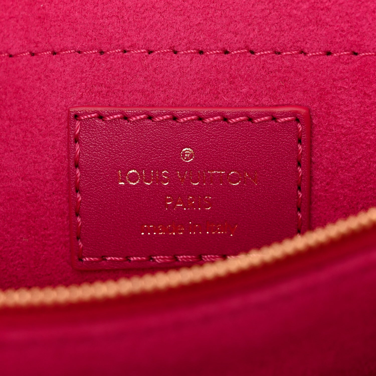 Louis Vuitton Calfskin LV New Wave Chain Bag Rose Freesia 6 of 9