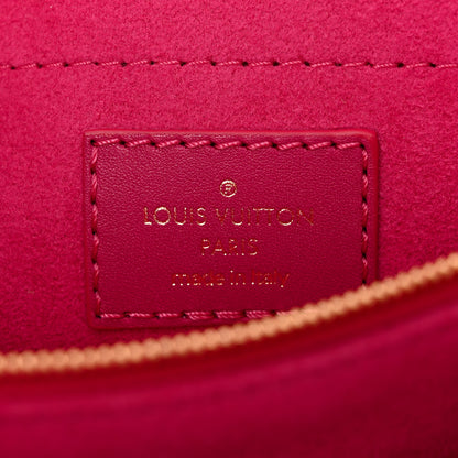Louis Vuitton Calfskin LV New Wave Chain Bag Rose Freesia 6 of 9