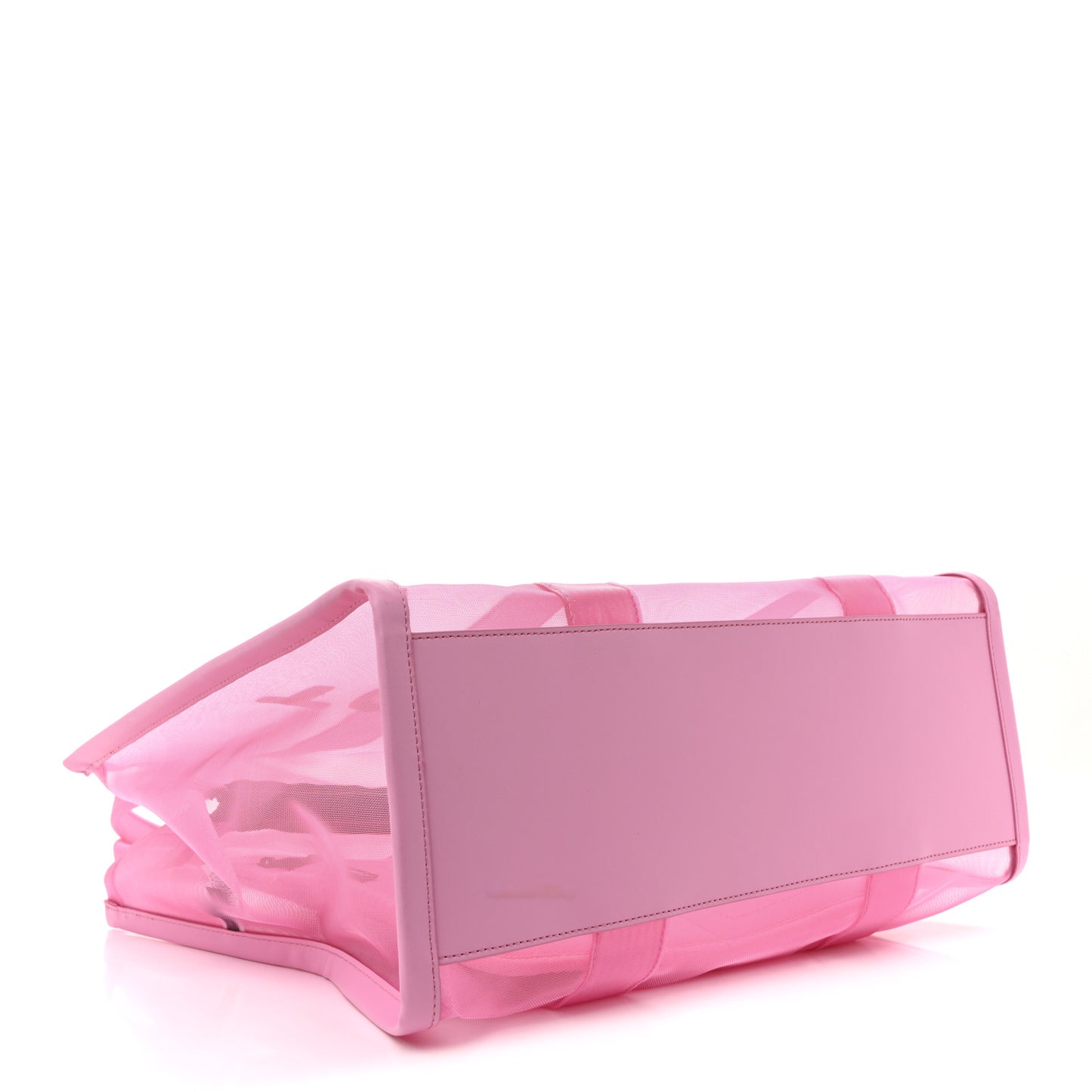 Nylon Large The Mesh Tote Bag Pink