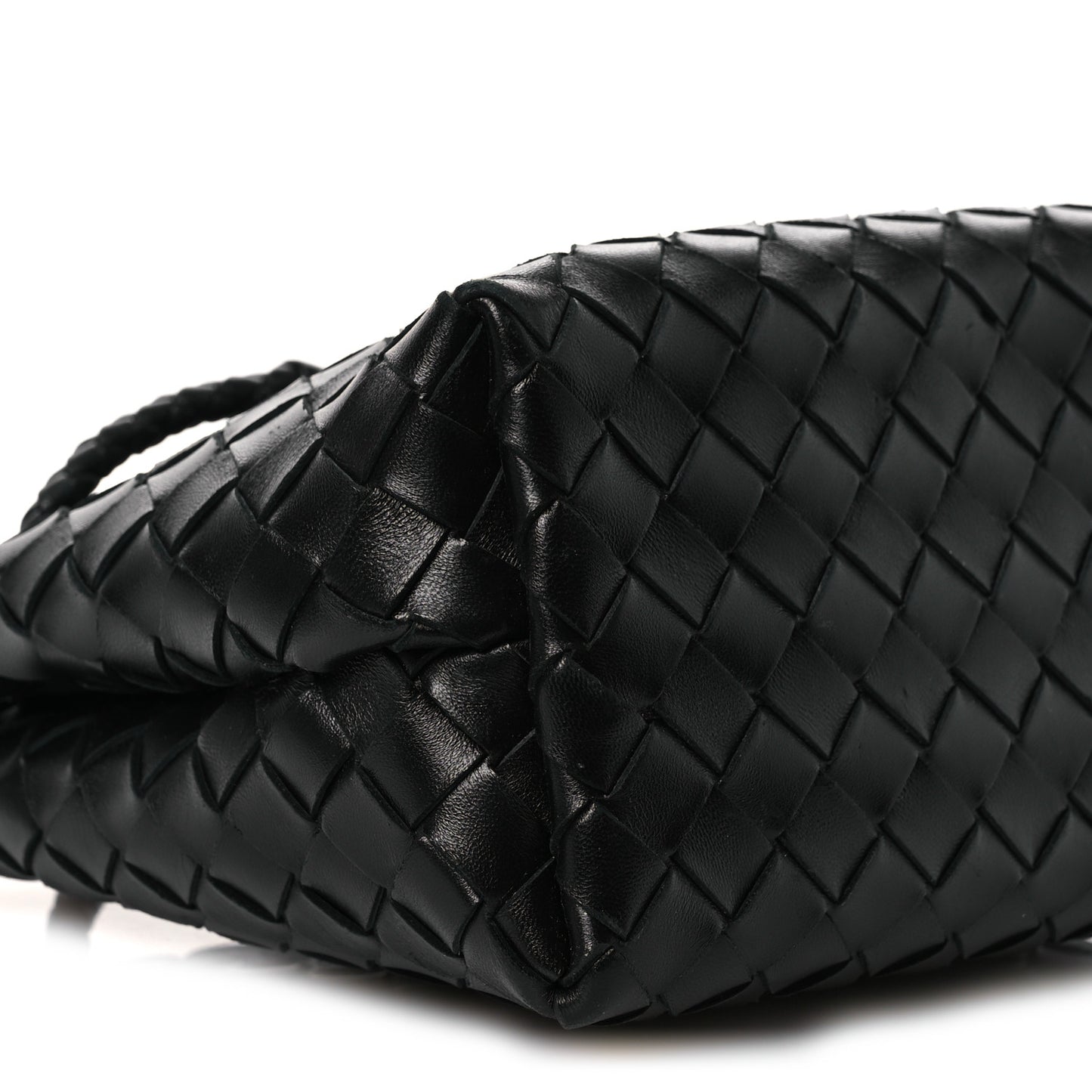 Nappa Intrecciato Mini Andiamo Shoulder Bag Black Black