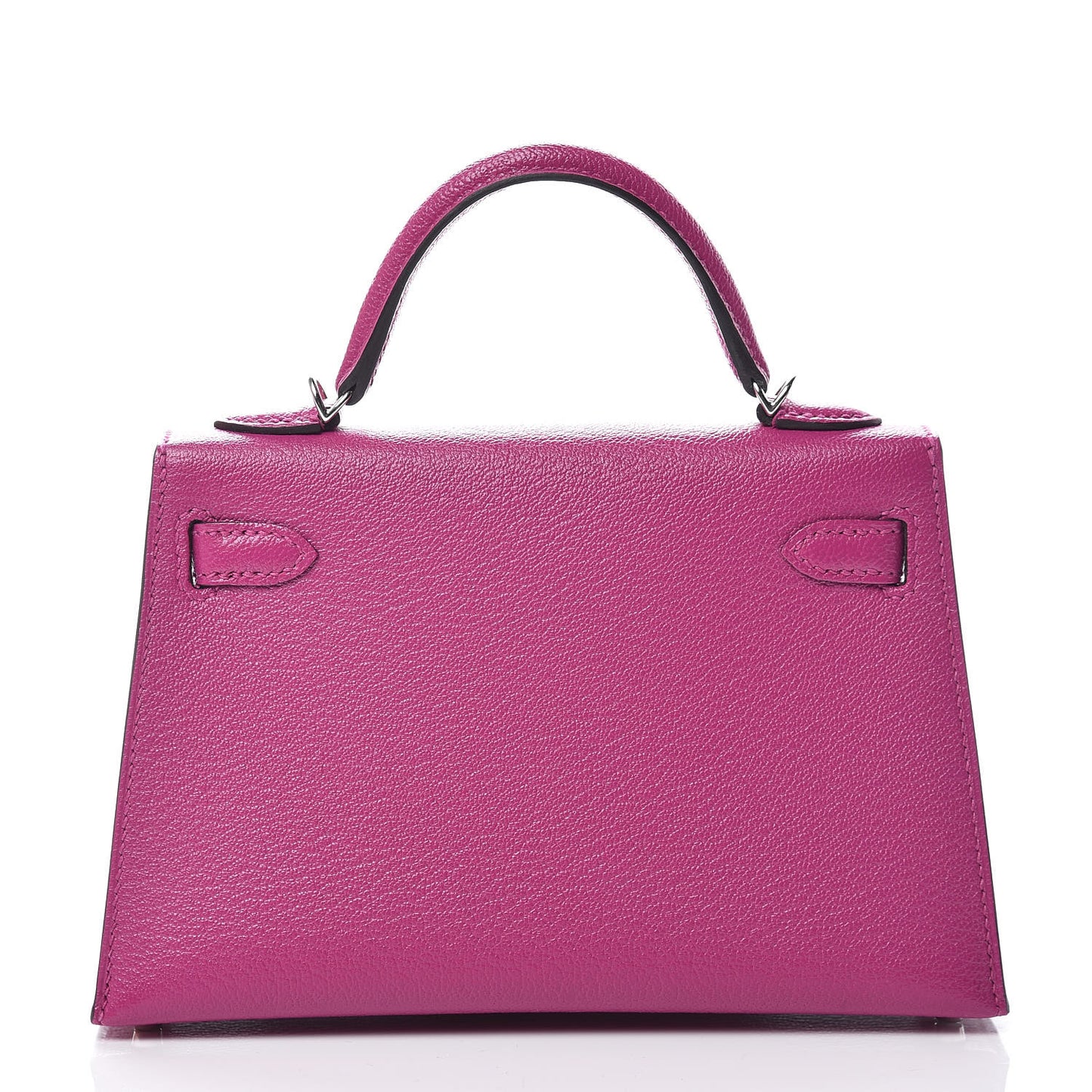 Chevre Mysore Mini Kelly Sellier 20 Rose Pourpre