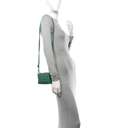 Bottega Veneta Nappa Intrecciato Candy Loop Camera Bag Mermaid 2 of 12