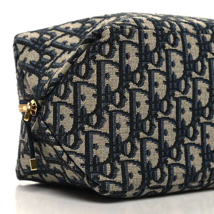 Christian Dior Oblique 30 Montaigne Cosmetic Pouch Blue 9 of 11