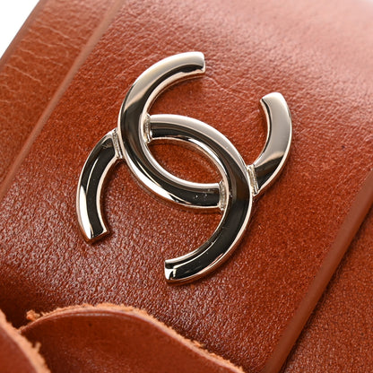 Chanel Calfskin Camellia Clogs 39 Dark Orange 10 of 11